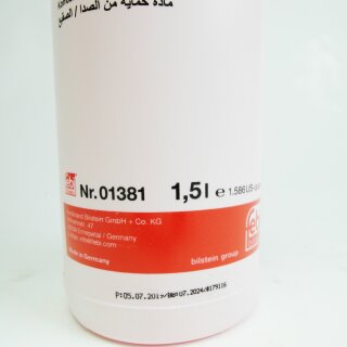 Kühlerfrostschutz G12 rot 1,5l 01381, 7,40 €