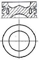 Kolben Ø 84,25mm NÜRAL 87-432205-00