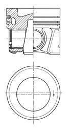 Kolben Ø 81,51mm KS 41661620